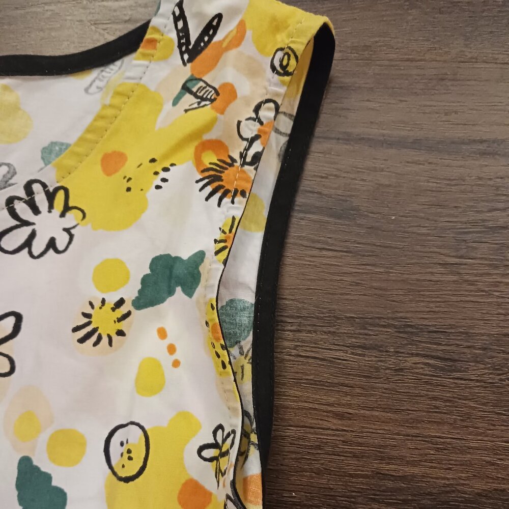 RARE NOOWORKS VITTORIA DAISY PRINT BIG POCKET DRESS GUC XL - Picture 4 of 6